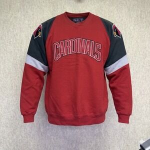 Galt Sand Arizona Cardinals Sweatshirt Men Large Red Vintage 90s NFL Colorblock